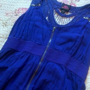 2b Bebe Purple Sundress